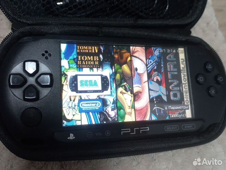 Sony PSP e1008 64gb прошита
