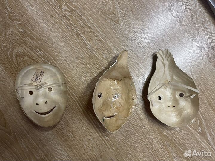 Новогодние маски СССР