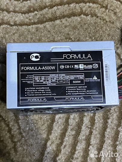 Блок питания 500w formula