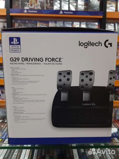 Руль Logitech G29 Driving Force