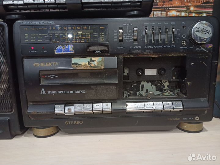 Elekta EC-710KDL и 530 Duble deck mini compo