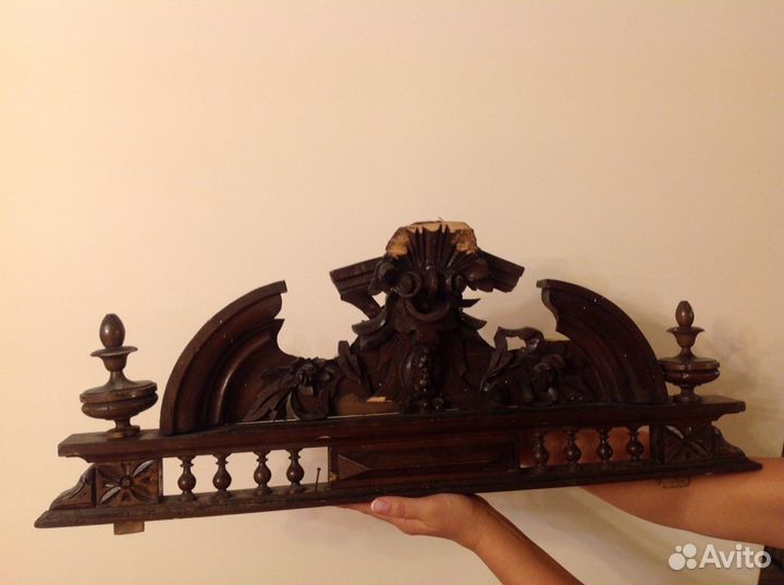 Дореволюционное зеркало-трюмо