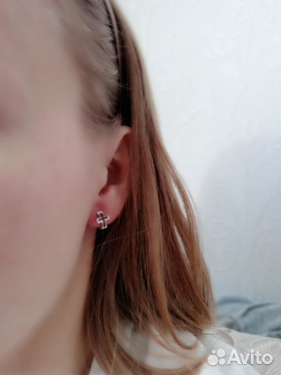 Серьги из серебра 925 пробы