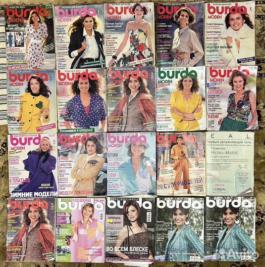 Журналы Burda moden