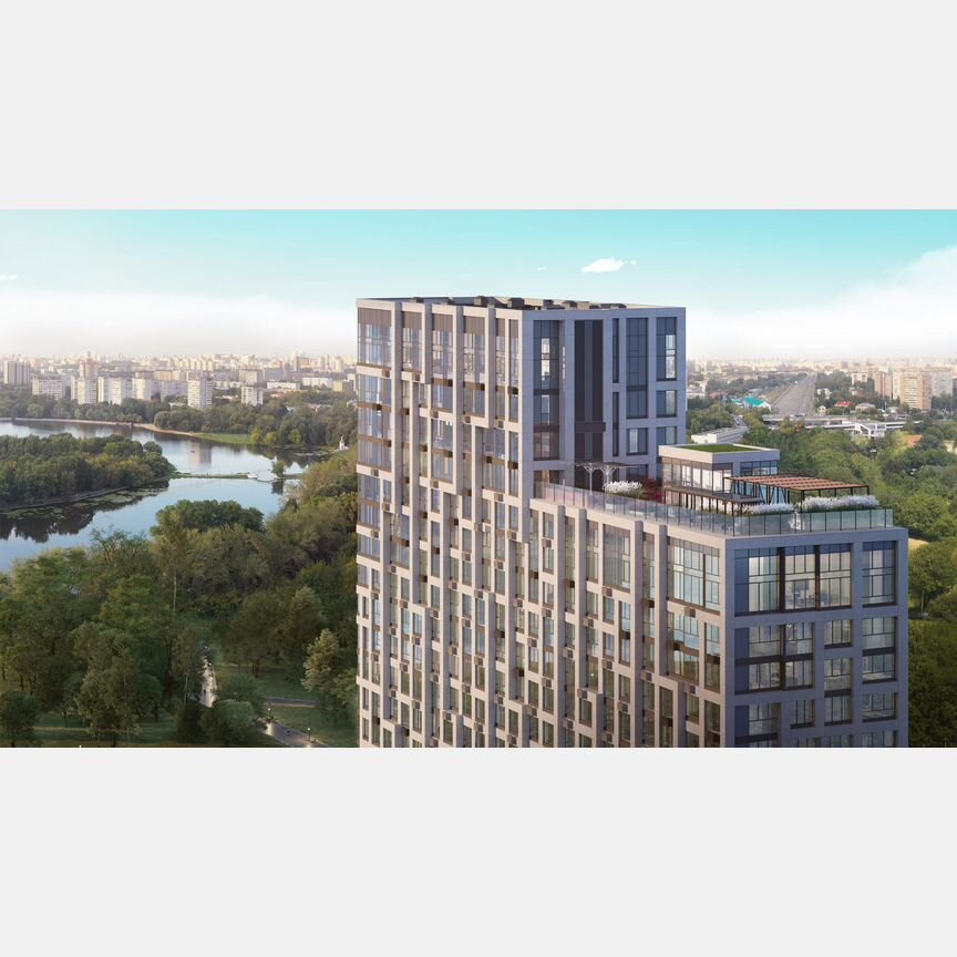 2-к. квартира, 45,9 м², 22/28 эт.