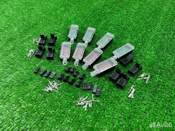 Комплект LED подсветки на 4 двери Audi A4 A5 A6 Q3 Q5 replica