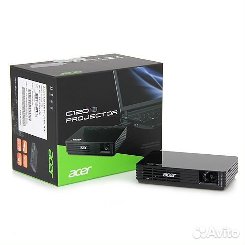 Проектор acer C120 черный