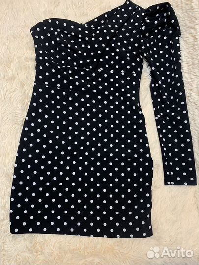 Платье в горошек