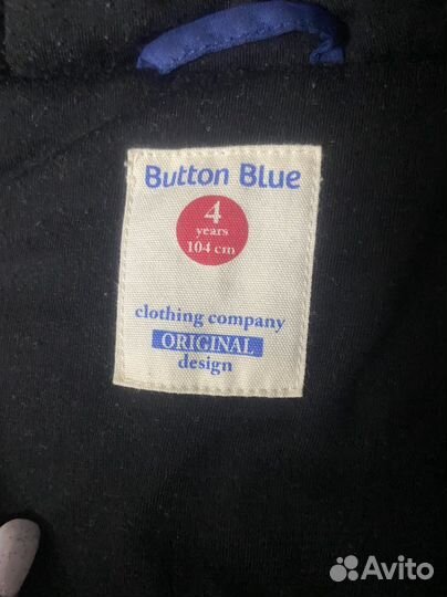 Button blue куртка 104