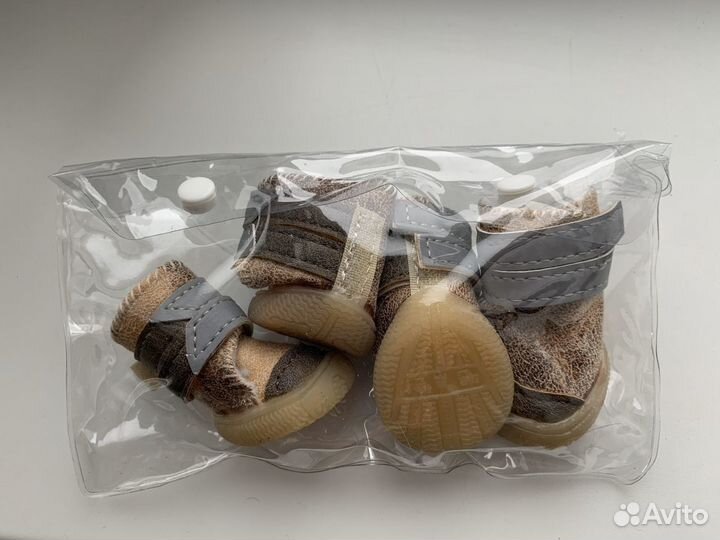 Зимние сапожки для собак