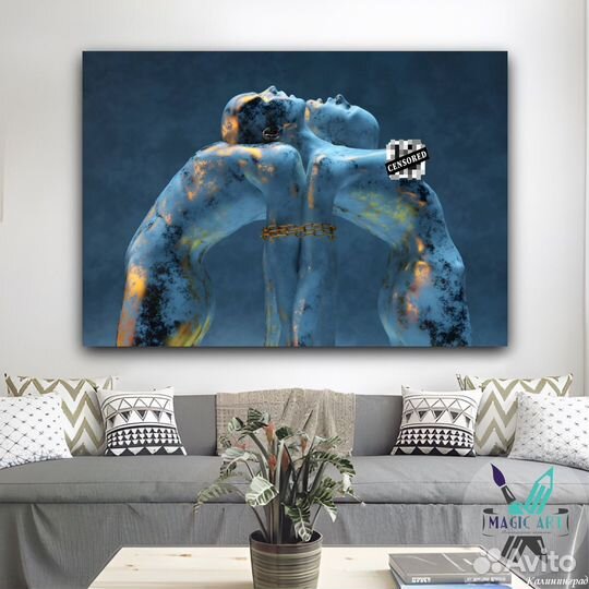 Потрясающая картина на холсте Мартинакиса