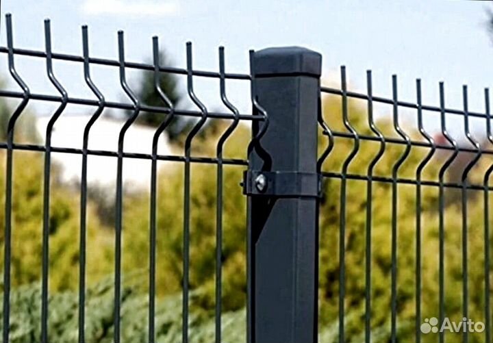 Забор металлический, калитки за 1 день
