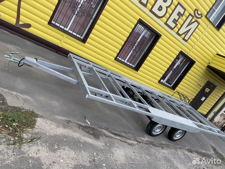 Прицеп-платформа 5,5*2,5м универсальный б/колёс