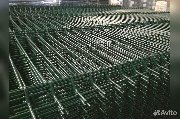 Забор сетка 3д