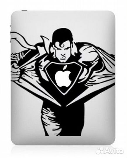 Виниловая наклейка на планшет