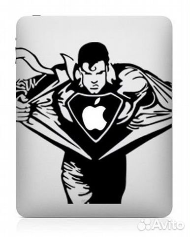 Виниловая наклейка на планшет