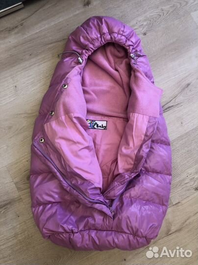 Зимний конверт в коляску