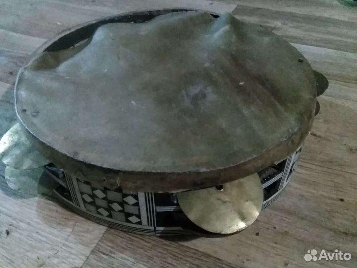 Бубен концертный,с джинглами,8