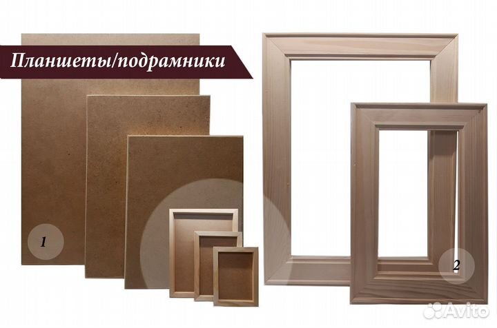 Планшеты/подрамники