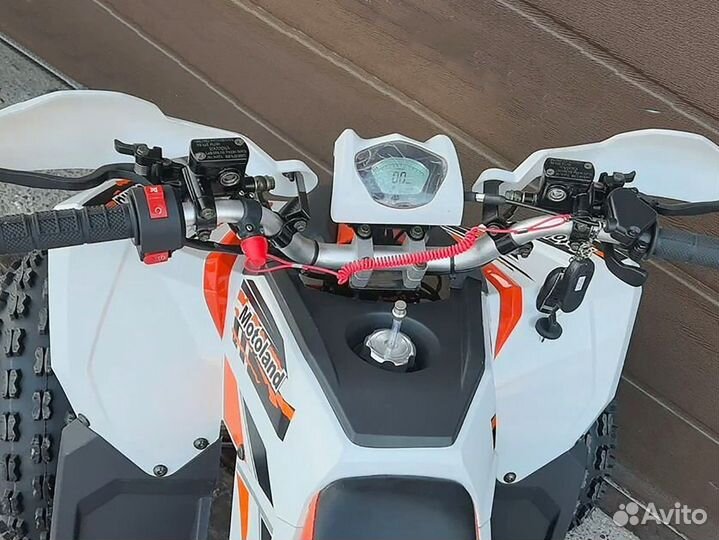 Квадроцикл Motoland Coyote 125 оранжевый