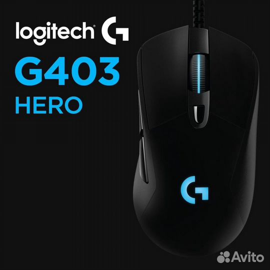 Игровая мышь Logitech G403 Hero, новая модель