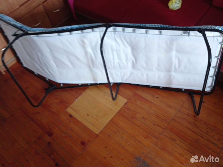 Раскладушка с матрасом бу