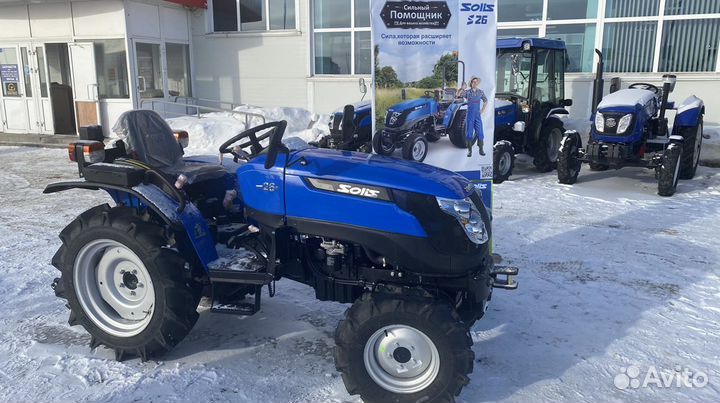 Мини-трактор SOLIS 26, 2023