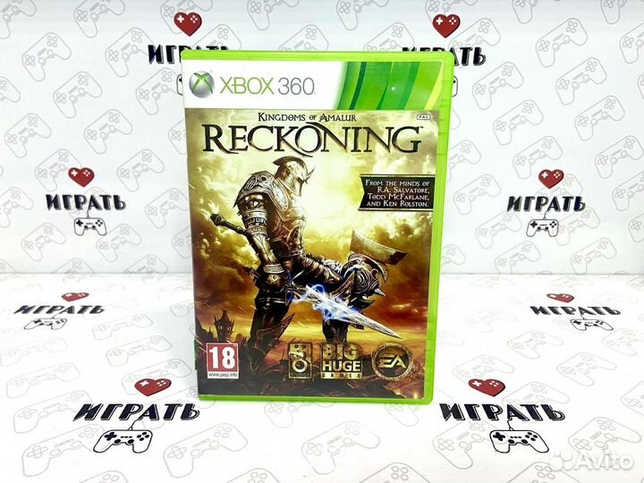 Kingdoms of Amalur Reckoning Xbox 360 (без мануала, resale)