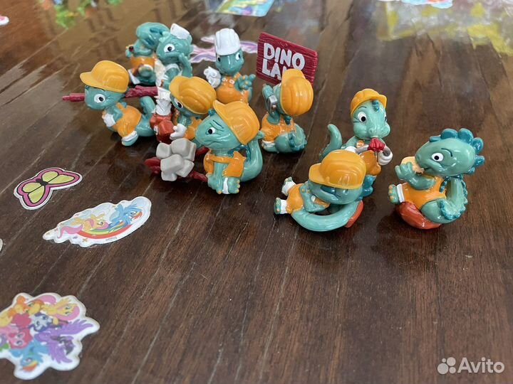 Коллекционные игрушки Киндер drolly dinos 10 шт