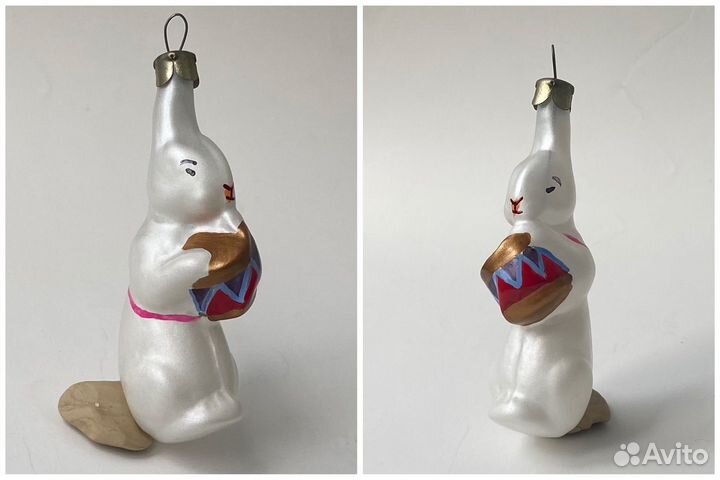Елочные игрушки СССР реставрация