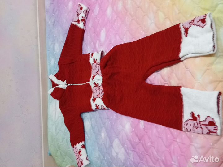 Вязаный костюм