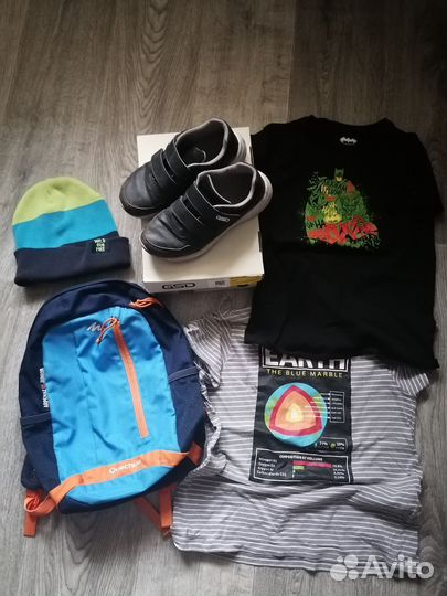 Пакет одежды и обуви для мальчика