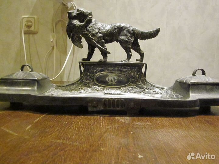 Старинный чернильный прибор