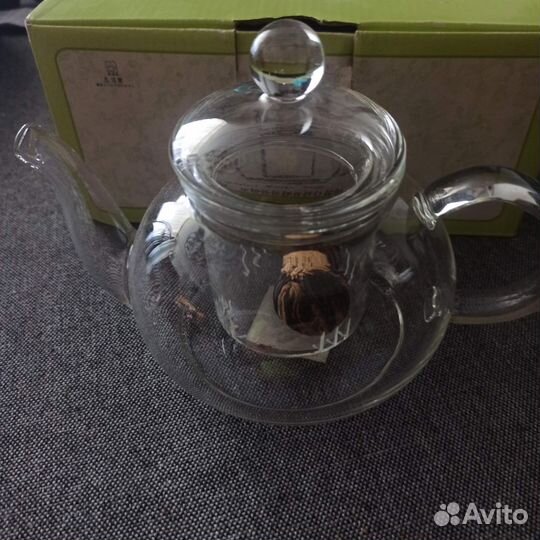 Чайник заварочный стеклянный