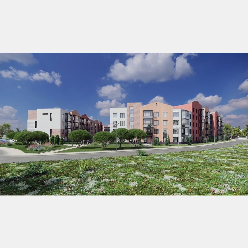 1-к. квартира, 36,9 м², 3/5 эт.