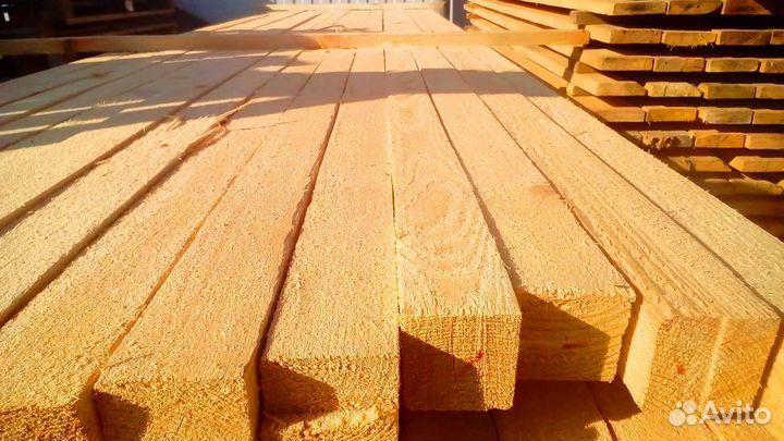 Брус из сосны 100х150мм, гост