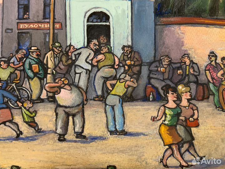 Графика 1966 г В.Винер + 2 эскиза