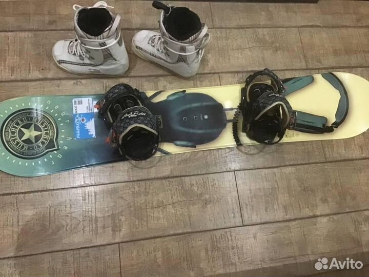 Сноуборд комплект atom женский