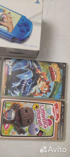 Sony psp 3008 vibrant blue лучезарный синий