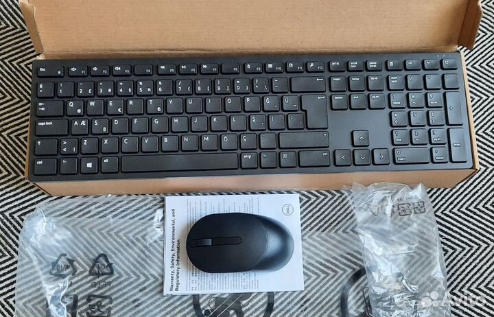 Клавиатура беспроводная Dell с мышью