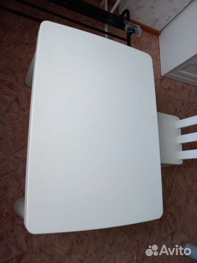 Стол и стул маммут IKEA