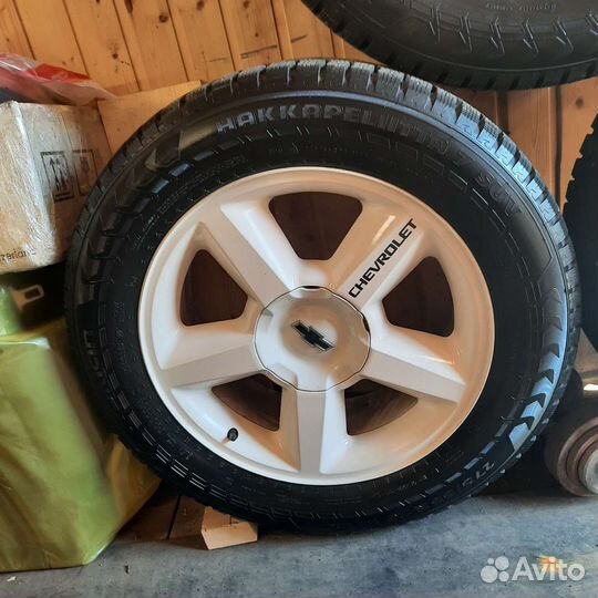 Колеса на Tahoe (GMT900) с резиной Hakkapeliitta