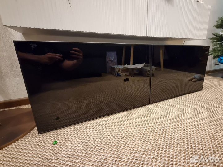 Тумба под тв IKEA черная