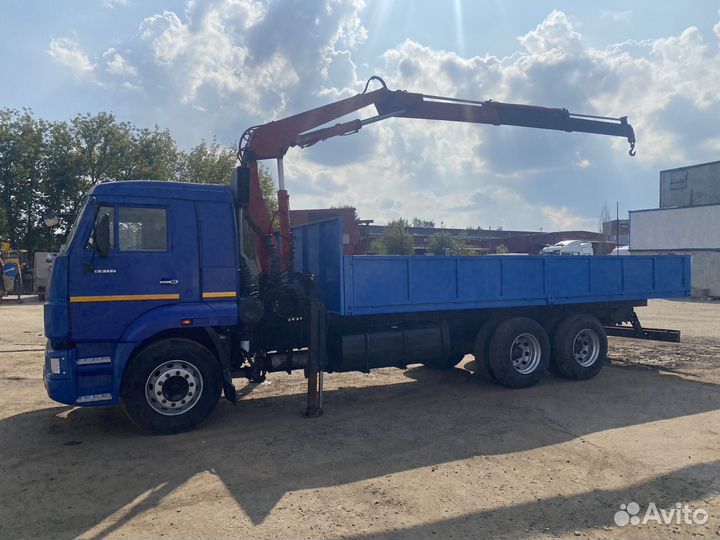 КАМАЗ 65117 с КМУ, 2008