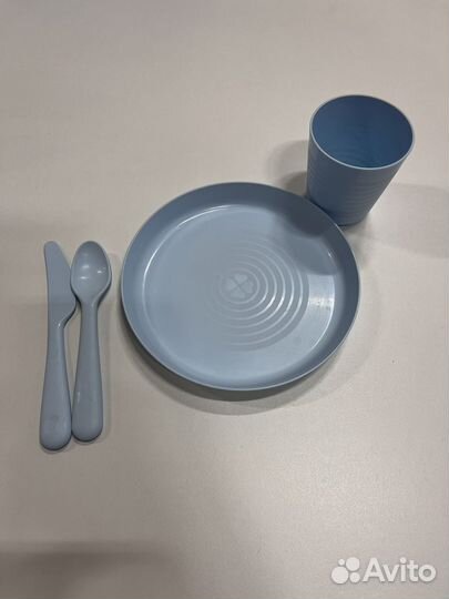 Набор детской посуды IKEA