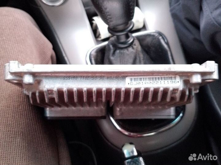 Блок управления двигателем на шевроле Круз 1.6