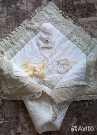 Одеялко конверт можно и на выписку