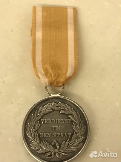 Медаль, Пруссия (Германия) за заслуги перед госуда