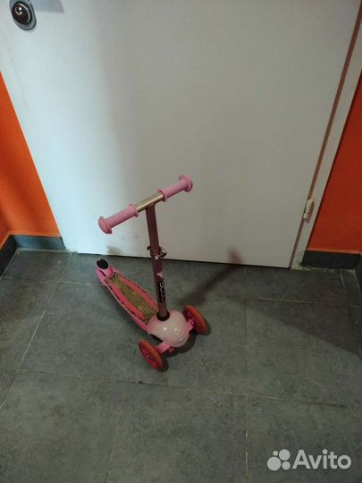 Самокат детский трехколесный бу
