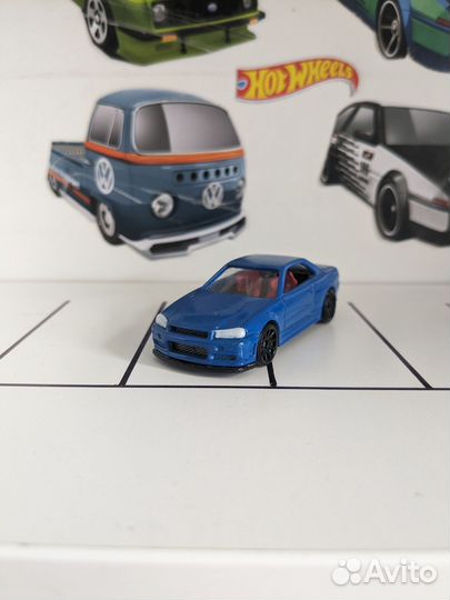 Hot Wheels Nissan Skyline GT-R R34 Custom